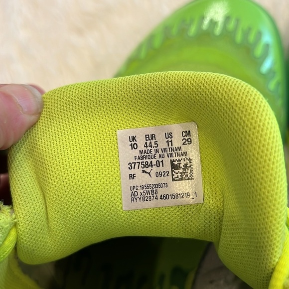 Men's Puma LaMelo Ball MB .02 Nickelodeon slime edition size 10 - Picture 9 of 13